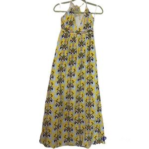 T-bags Multicolored Halter Maxi Dress Size Small